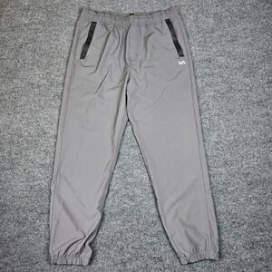 RVCA Sport Performance Jogger Pants Men's L Gray